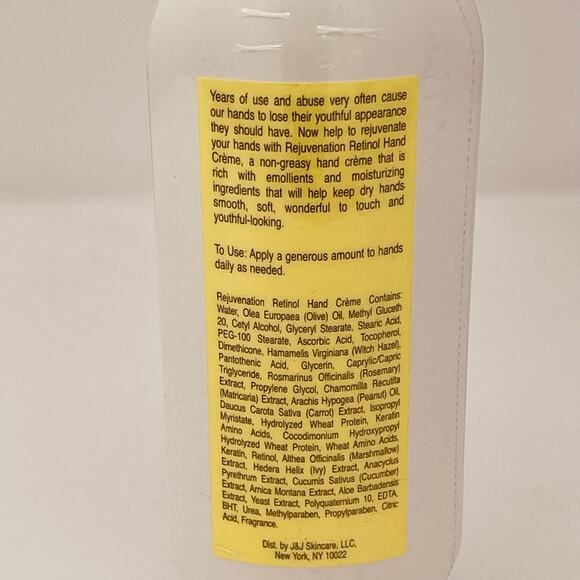 Dr Jeannette Graf Rejuvenation Retinol Hand Cream 6oz NEW w/Free Shipping - Picture 3 of 3